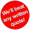 Beat any written quote